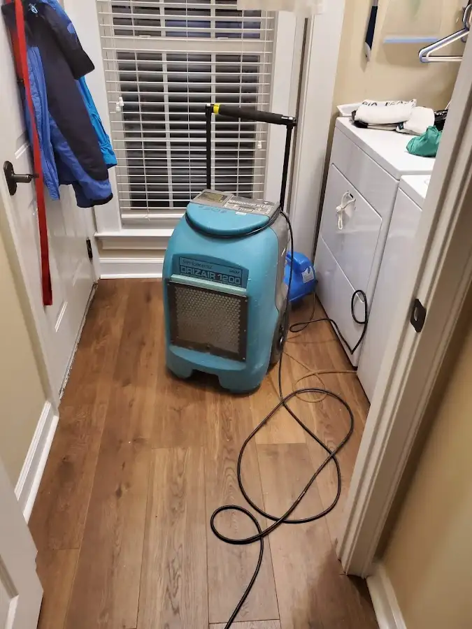 Commercial dehumidifier deployed for Crawl Space Restoration in Dillon