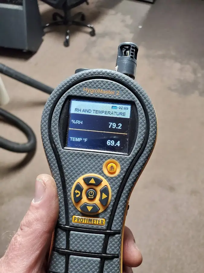Moisture meter humidity assessment for Fire & Smoke Damage Restoration in Dillon